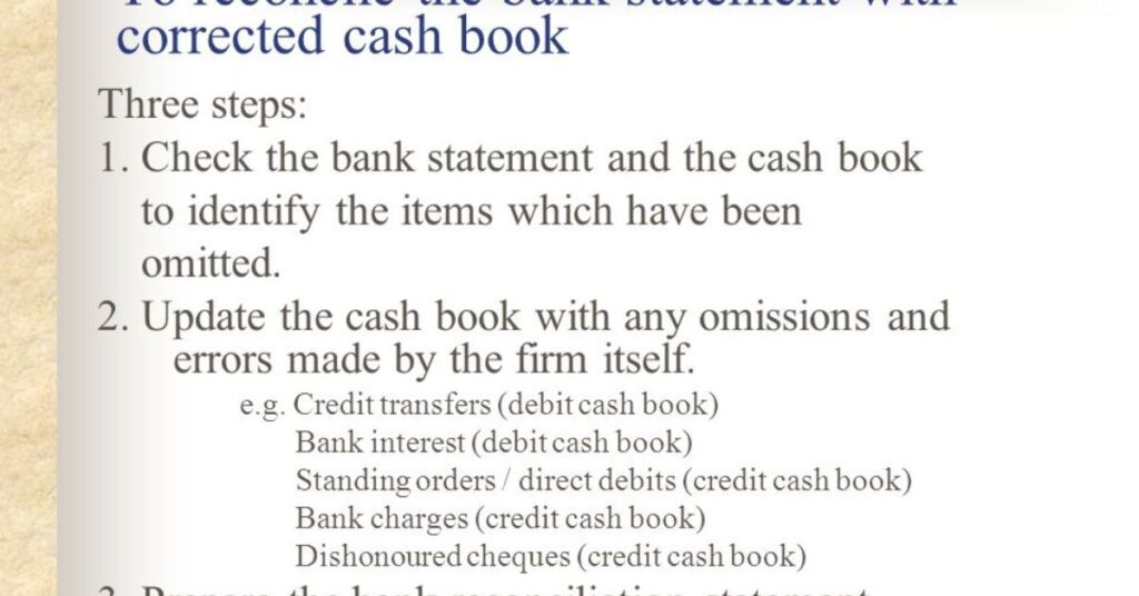 Step-by-Step Guide to Reconciling Your Bank Statements