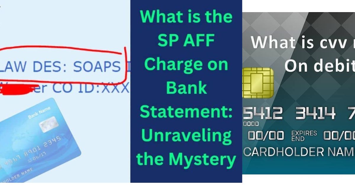 What is the "Sp Aff*" Charge on Your Debit Card Statement?